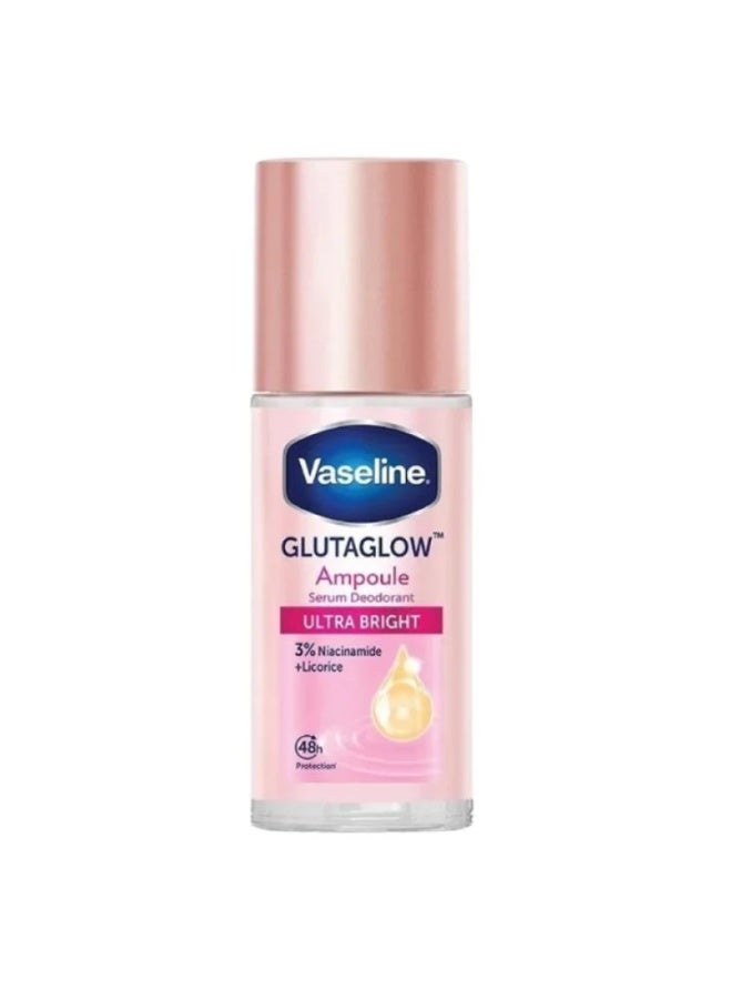 Vaseline GlutaGlow Ampoule Serum Deodorant Ultra Bright 45ml - Image 1